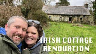 Buying a derelict cottage in Ireland - our renovation & small holding project!