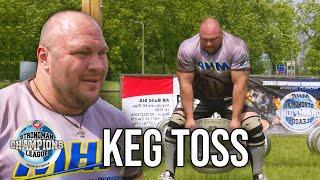 Dainis Zageris Destroys The Competition In The Keg Toss | Strongman Champions League