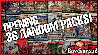36 Random Yugioh Packs UNBOXING | Walmart Haul