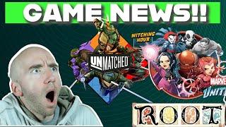 End of July SHOCKING New Board Game SURPRISE Announcements!!  GAME NEWS!!