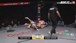 XIAOMI ROAD FC 035 PARK WON-SIK(박원식) VS NANDIN-ERDENE(난딘에르덴)