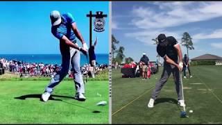 Analysis Video - Driver "Flat Spot" Examples (DJ, Koepka, Molinari, Rose, Thomas, etc.)