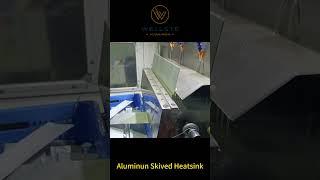 Aluminun Skived Heatsink  #wellste