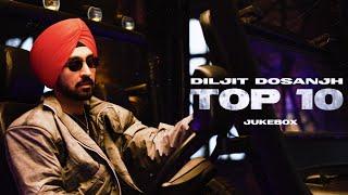 Diljit Dosanjh Top 10 Hits (Jukebox) |  Latest Punjabi Song 2024 | New Punjabi Songs | Speed Records