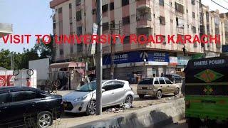 Visit University Road to Nipa Chowrangi Karachi