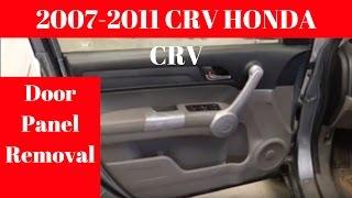 2007 2008 2009 2010 2011 CRV----- How To Door Trim Panel Removal