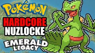 Can I Beat a Hardcore Nuzlocke of Pokemon Emerald Legacy?? (TheSmithPlays Rom Hack)