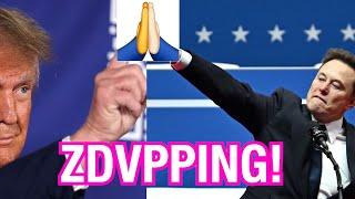 DONALD TRUMP i ELON MUSK nowi prezydenci - ZDVPPING