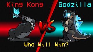 *NEW* GODZILLA vs KING KONG MOD in AMONG US (Movie Mod)
