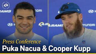 Puka Nacua & Cooper Kupp On Facing Cardinals For The First Time This Year & Importance Of Execution