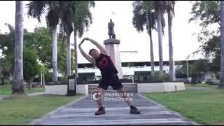 STRETCHING BEFORE WORK OUT ( AGAINST ALL ODDS BY: MORISSETTE COVER )