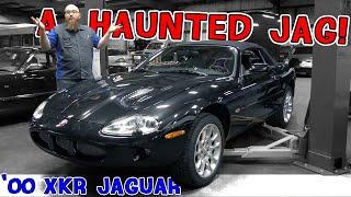 2000 XKR Jaguar with over 440K miles - sort of?! CAR WIZARD has a haunted car in his shop!