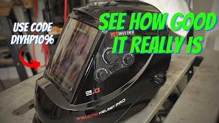 Yeswelder Welding Helmet Review LYG M800H - Including YesWelder True Color View Welding Arc Shots