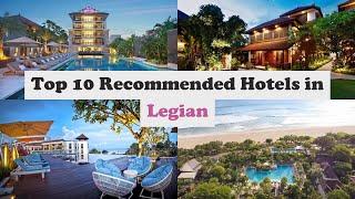 Top 10 Recommended Hotels In Legian | Luxury Hotels In Legian