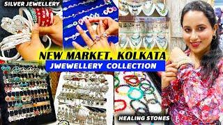 New Market Jewellery Collection 2024 | Silver Jewellery Collection | Healing Stone in Kolkata