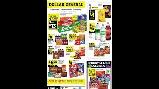 Dollar General Weekly Ad October 13 – October 19, 2024