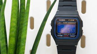 Casio F-91W Screen Modification