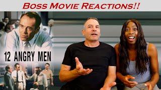 12 ANGRY MEN (1957) - An INTENSE Courtroom Drama | Boss Movie Reactions