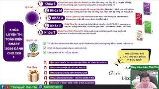 Lộ Trình SMART 2026 Ôn Thi Toàn Diện Môn Toán - Dành Cho 2008 || Thầy Nguyễn Phan Tiến