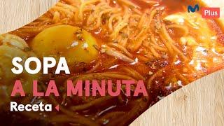 Sopa a la minuta: paso a paso | Cocina en un Toque