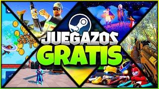  10 Épicos JUEGOS GRATIS de STEAM para PC | 2024 ⭐