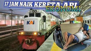 KERETA API WAKTU TEMPUH TERLAMA DI INDONESIA ||NAIK KERETA API MOTIS SELATAN