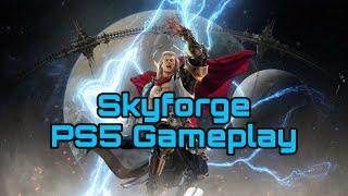 SKYFORGE ON PS5 LOOKS AMAZING! SKYFORGE PS5 GAMEPLAY!