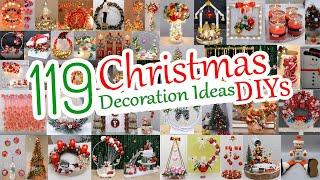 119 Diy Christmas Decoration Ideas 2024 | Christmas Crafts Collection