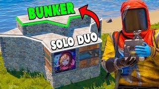 ''The SECRET BUNKER'' - Solo/Duo Rust Bunker Base Design 2022