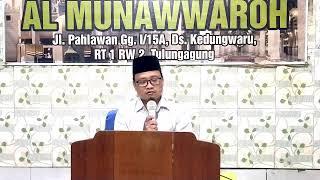 rutinan pengajian dan sholawat malam Jum'at MAJELIS TA'LIM ALMUNAWWAROH