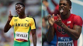 Oblique Seville Win Marvin Bracy 100m Semi Final Race | World Championship