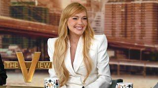 Lindsay Lohan Stars In New Holiday Rom-Com, 'Our Little Secret' | The View