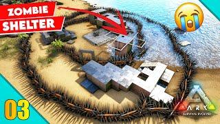 BUILDING MY NEW BASE FOR PVP ZOMBIE WORLD  : ARK Zombie World PVP : ARK Survival Evolved : #3