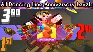 Dancing Line All Anniversary Levels