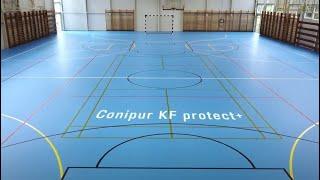 CONICA - Installation of CONIPUR KF protect+. Olympic training center in Tata / Hungary in May 2020.