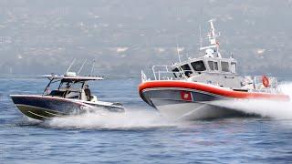US Coast Guards Crazy Techniques to Stop Bad Guys Boats at Sea