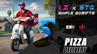 FiveM Pizza Delivery Job | STG Scripts