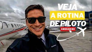 A ROTINA DE UM PILOTO  - DO HOTEL AO VOO - [CONGONHAS]