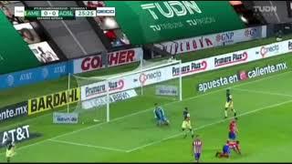 Gol de mauro lainez america vs san luis 1-0 liga mx 2021