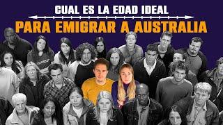 Mejor EDAD para EMIGRAR a australia  (Emigrar a Australia con + 30 años)