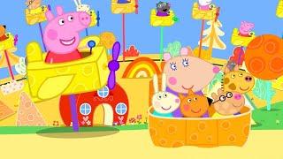 Peppa Pig Explores Cheese World on a Journey   Adventures With Peppa Pig