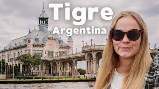 Day trip to Tigre from Buenos Aires  Argentina travel vlog