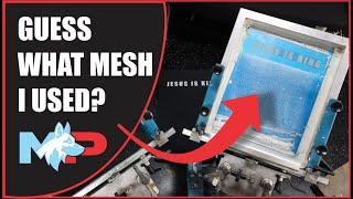 How to choose the right mesh for Screen Printing | Beginner Edition