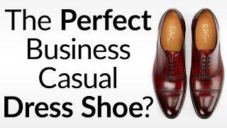 Perfect Business Casual Dress Shoe? | How To Match Semi-Brogue & Half-Brogues Oxfords