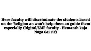 PLEASE DON'T JOIN IN "OHM INSTITUTE "AN REGRET IT LATER. Worst institute in Hyderabad an India.