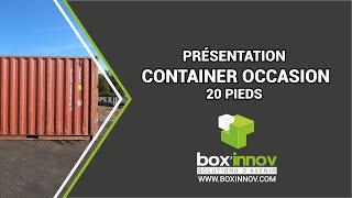 TOUT SAVOIR POUR ACHETER UN CONTAINER MARITIME OCCASION 