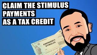 Didn't receive either stimulus check? Claim it on your 2020 tax return if you are eligible.