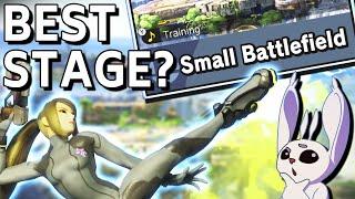 Small Battlefield - ZSS's BEST Stage? (Advanced Ladder Combo Guide)