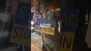 Ukrainian Protests MIAMI #standwithukraine #ukraine #supportukraine