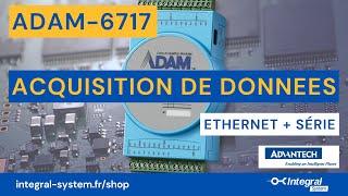 Module ADAM-6717 Advantech l'acquisition de données IoT intelligente